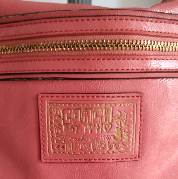 COACH Poppy Daisy liquid Gloss Hobo - Picture 8 of 17